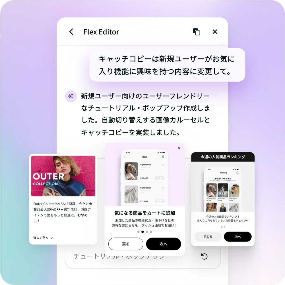 KARTE Actionの機能イメージ