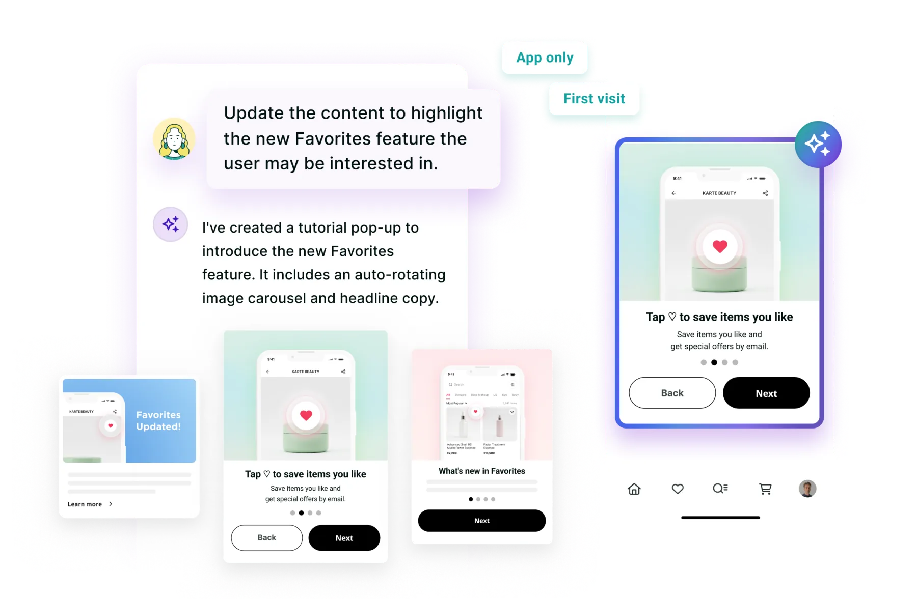 Personalizing Web & App Experiences
