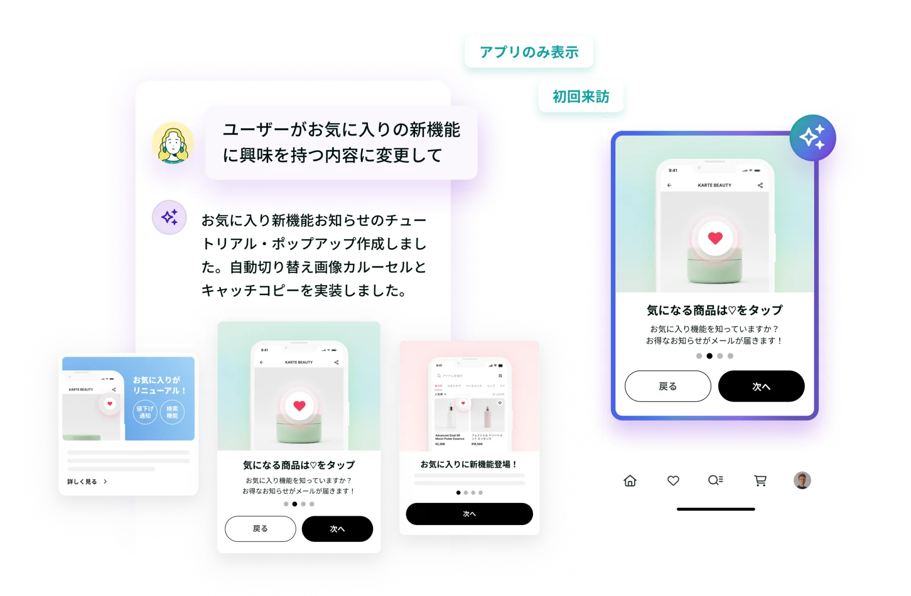 Web・アプリ体験のパーソナライズ
