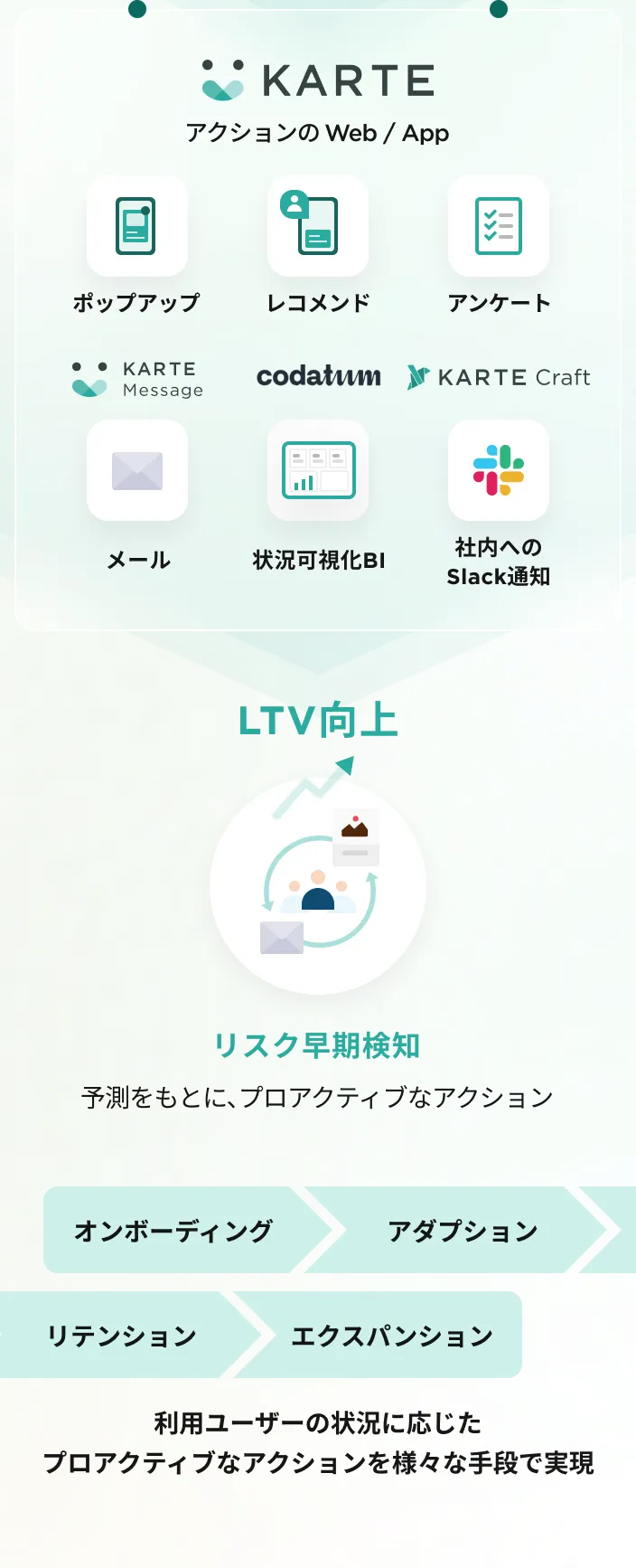 KARTEソリューション図